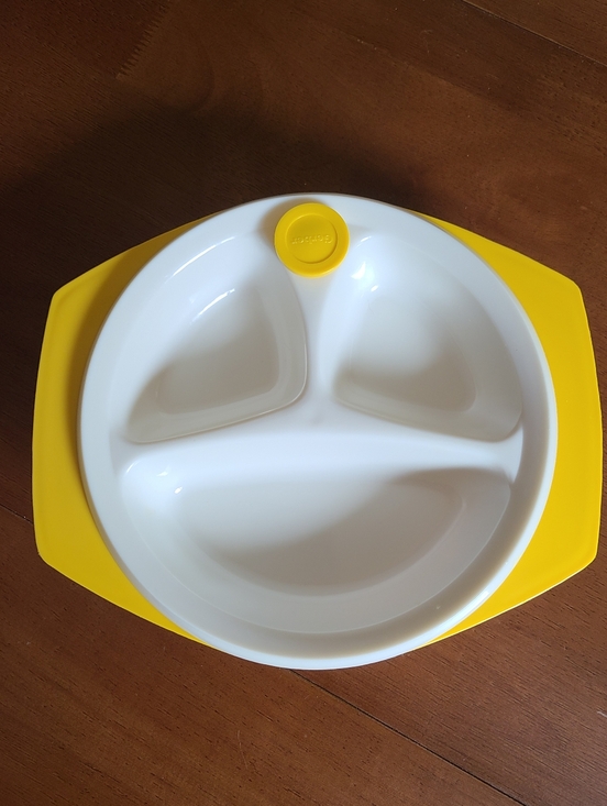 Gerber Other - Vintage Gerber Hot / Cold Strong Suction Divided Plate for Babies Toddlers Kids